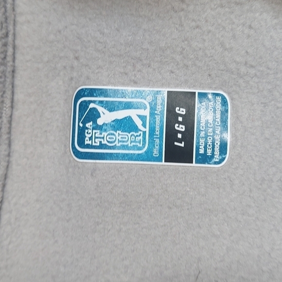PGA tour fleece jacket size Large - Picture 11 of 13